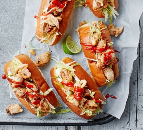Mussel popcorn subs