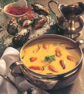 Mussel soup