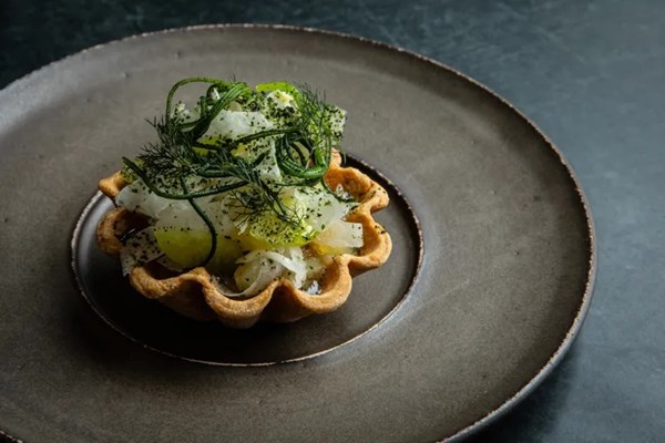 Mussel tart