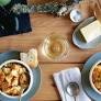 Mussel, white bean and smoked pumpkin chowder pots