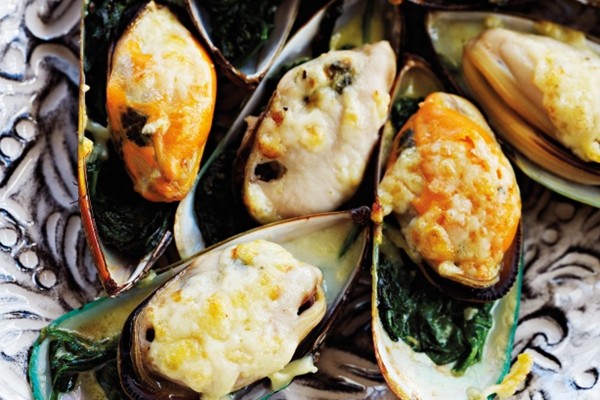 Mussels Florentine
