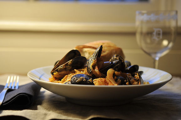 Mussels for one (or two)