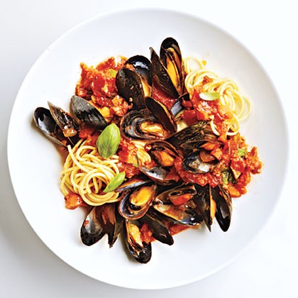 Mussels marinara
