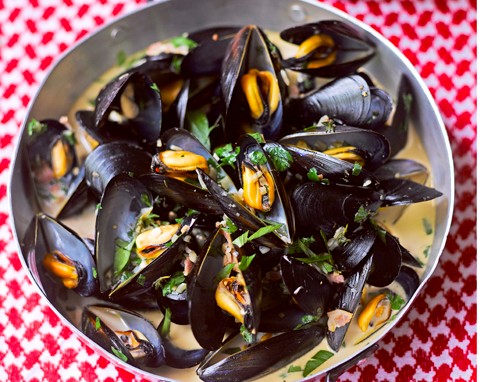Mussels with Guinness