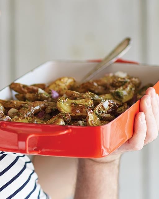 Mustard & dill potato salad