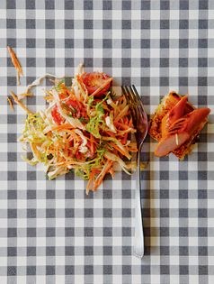 Mustard dog salad
