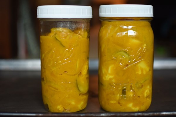 Mustard pickles