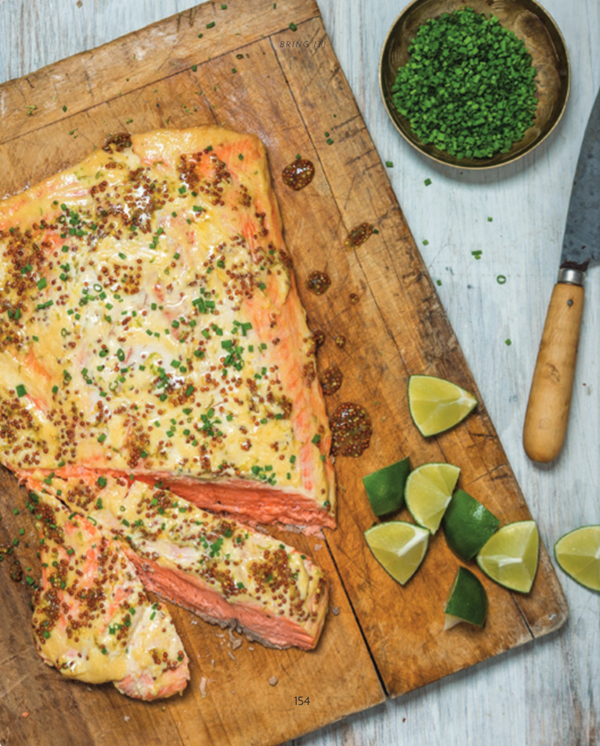 Mustard salmon