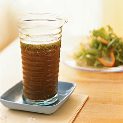 Mustard seed-chive vinaigrette