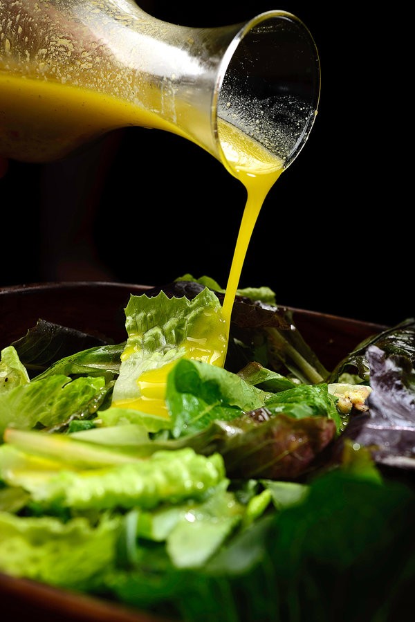 Mustard-shallot vinaigrette