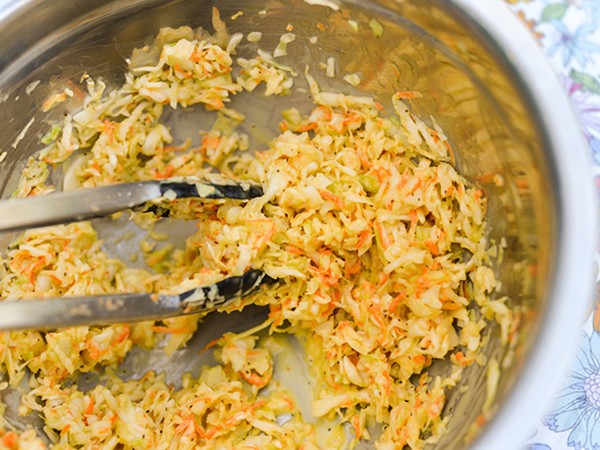 Mustardy coleslaw