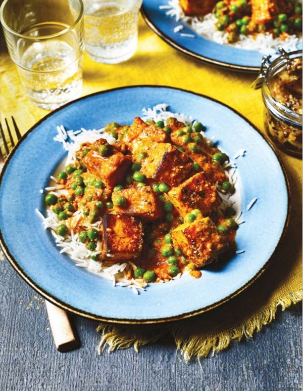 Muttar paneer