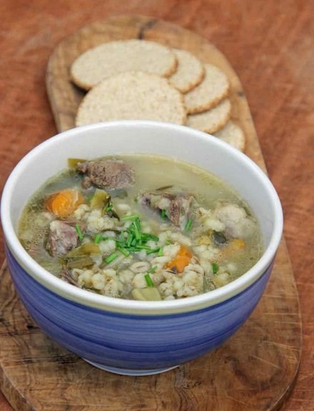 Mutton broth