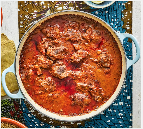 Mutton peanut butter soup (Miyan gyada)