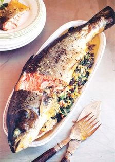 My baked Christmas fish
