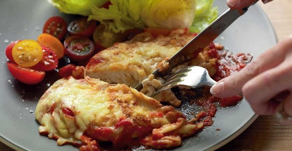 My chicken 'Parma'