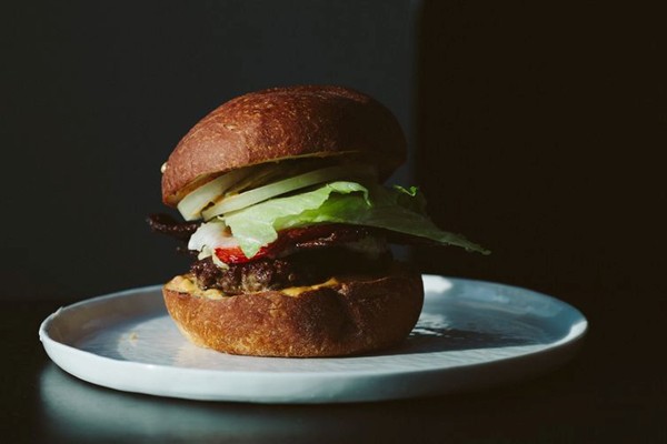 My classic burger with special sauce