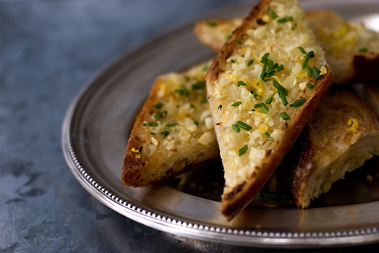 My dad's garlic bread