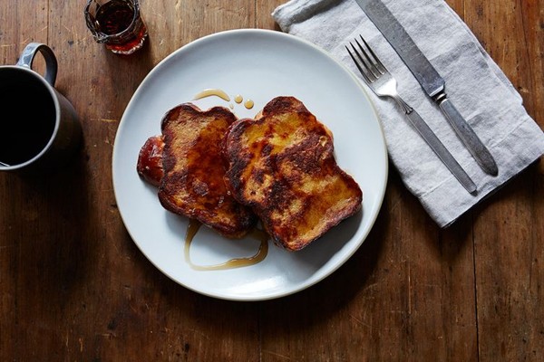 My father's challah bread French toast