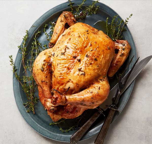 My favorite simple roast chicken