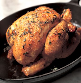 My favorite simple roast chicken