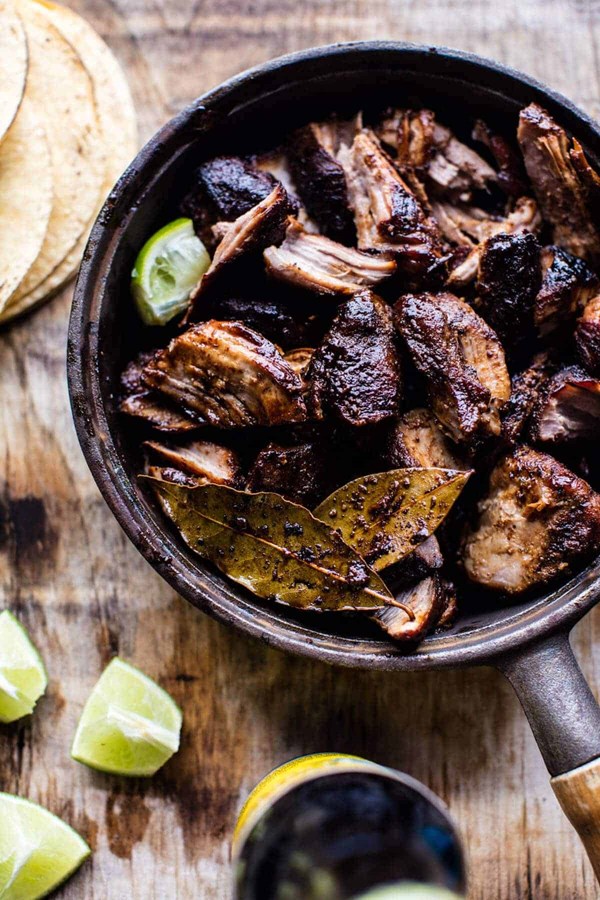 My favorite slow roasted pork carnitas