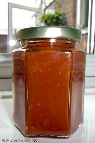 My grandfather’s spicy tomato ketchup 
