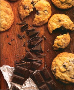 My Grandmother's chocolate chip and walnut cookies