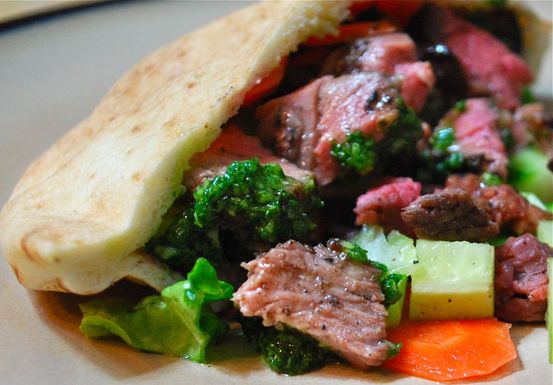 My home-style lamb shawarma