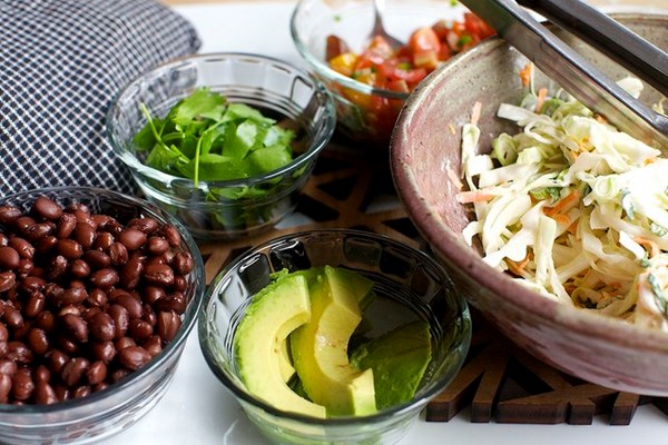 My lazy taco slaw