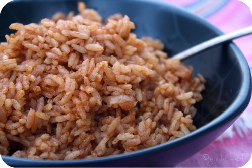 "My" Mexican rice