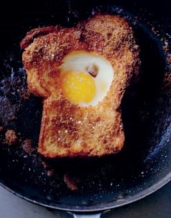 My mom's egg in a hole