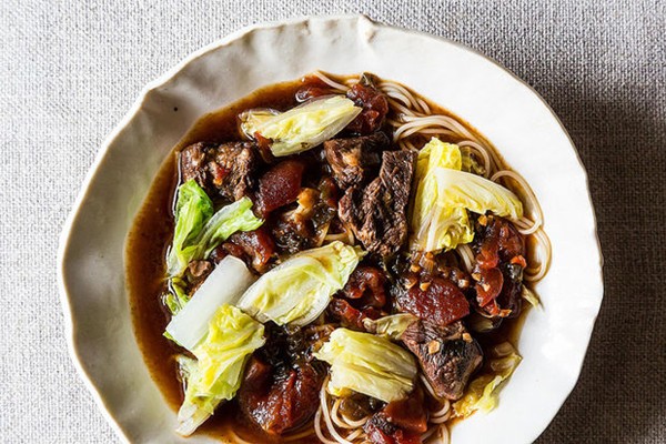 My mom's Taiwanese beef noodle soup