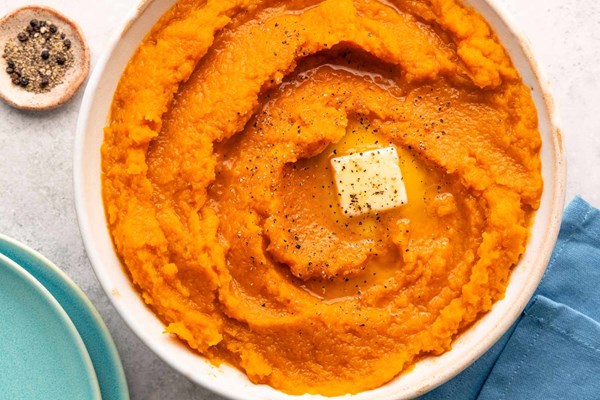My Mom's (upgraded) mashed butternut squash