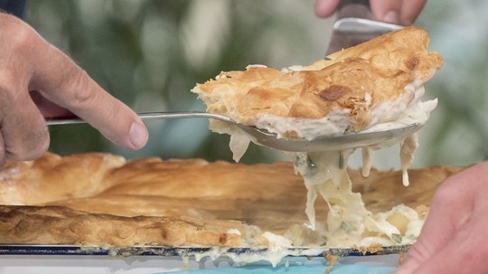 My, my chicken pie