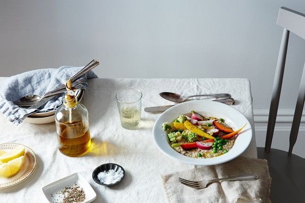 My New Roots' inspirational sunflower seed risotto