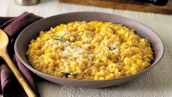 My Oma's creamed scraped corn