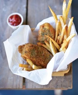 My parents’ “fish” and chips