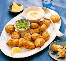 My saltfish fritters