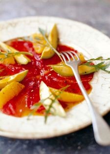 My tuna carpaccio