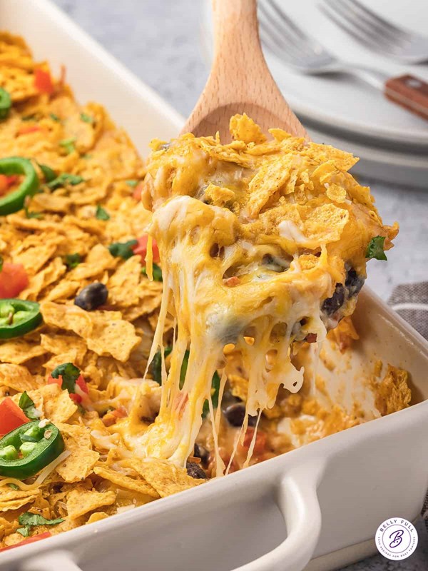 Nacho chicken casserole