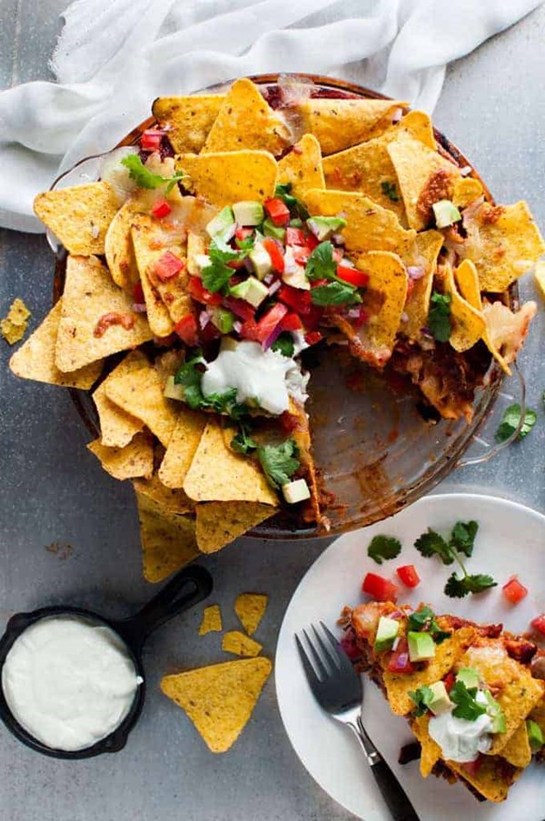 Nachos pie