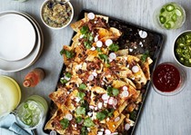Nachos with all the fixings