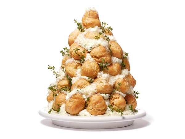 Name this dish! Cheese puff tower