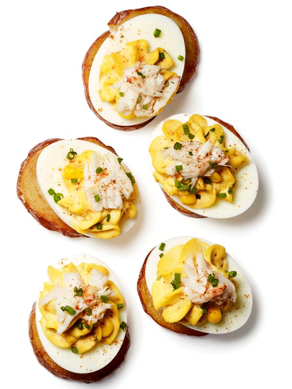 Name this dish! Deviled eggs