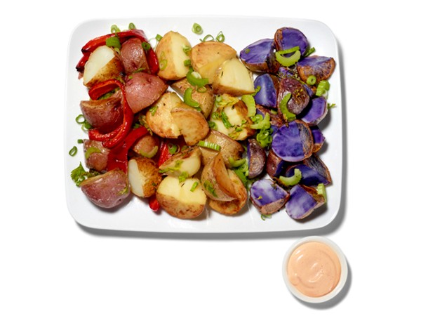 Name this dish! Patriotic potato salad