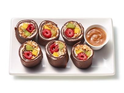 "Name this dish" rolled crêpes