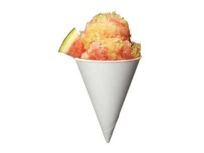 "Name this dish" snow cone