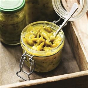 Nana's runner bean chutney