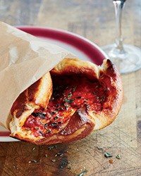 Nancy Silverton's tomato-oregano pizza